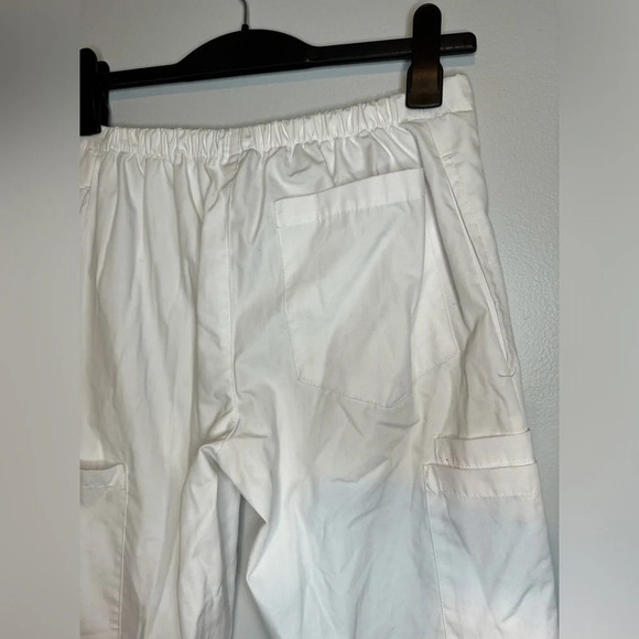 Set of 3 Scrub Pants Size SMALL White Scrub Bottom Medical Apparel Nurse Pants - Picture 7 of 13